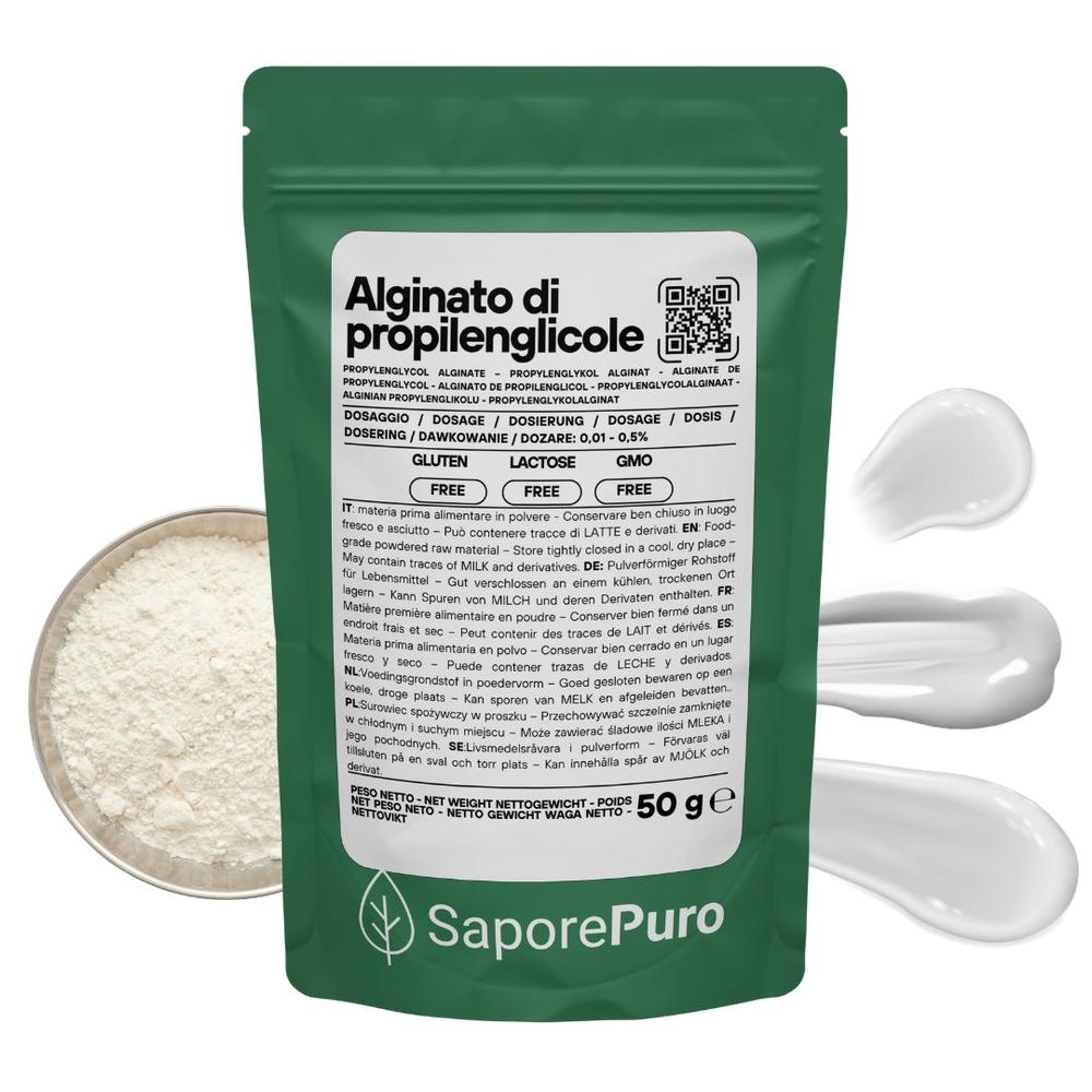 Propyleenglycolalginaat (E405) - 50gr - SaporePuro